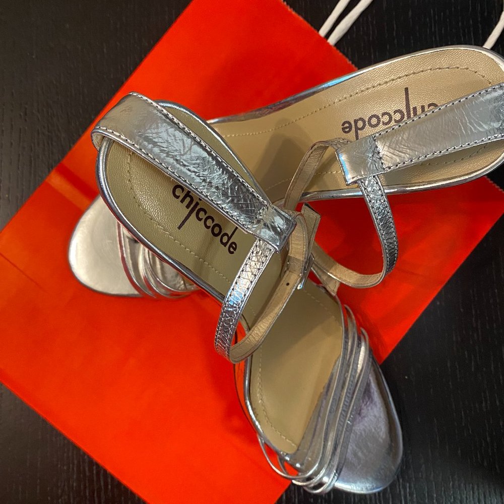 Pre-owned Chiccode Brand (European)High Heel Sandals-Made in Italy